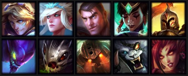 League of Legends : Rotation des Champions Gratuits 22/12/15