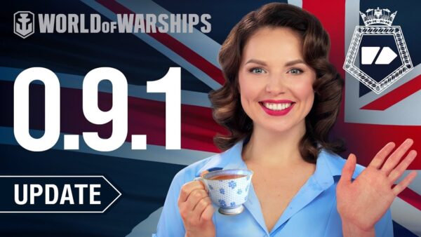 #WorldOfWarships : Mise à jour 0.9.1, Royal Navy et un nouveau Commandant
