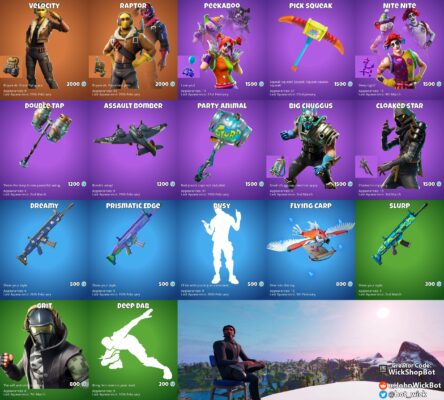 #Fortnite : Boutique du 1er Avril 2020