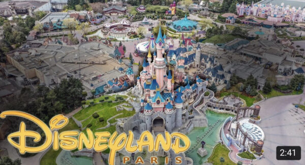 #DisneylandParis : Vue aérienne du Parc Fermé