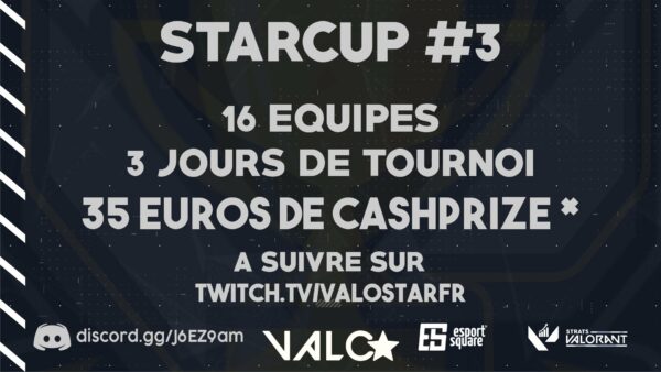 Tournoi Valorant starCUP #3