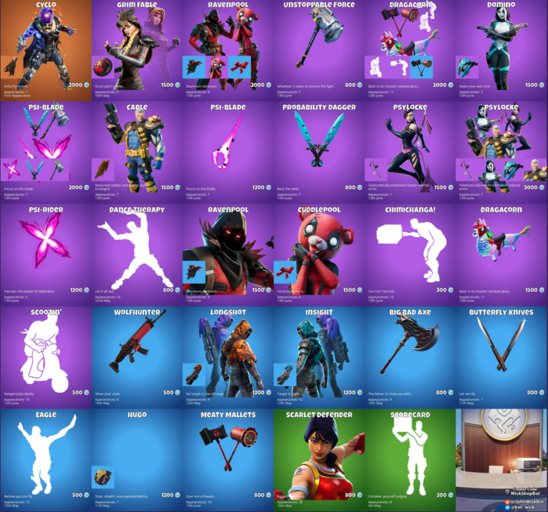 Boutique Fortnite Du 14 Juin 2020 - FireTeaM.Fr