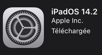 Mise à jour iOS 14.2 disponible