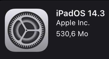 Mise à jour iOS 14.3 disponible !