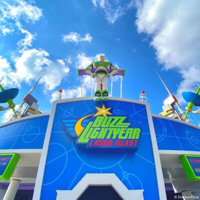 L’attraction Buzz Lightyear réhabilitation avril 2021