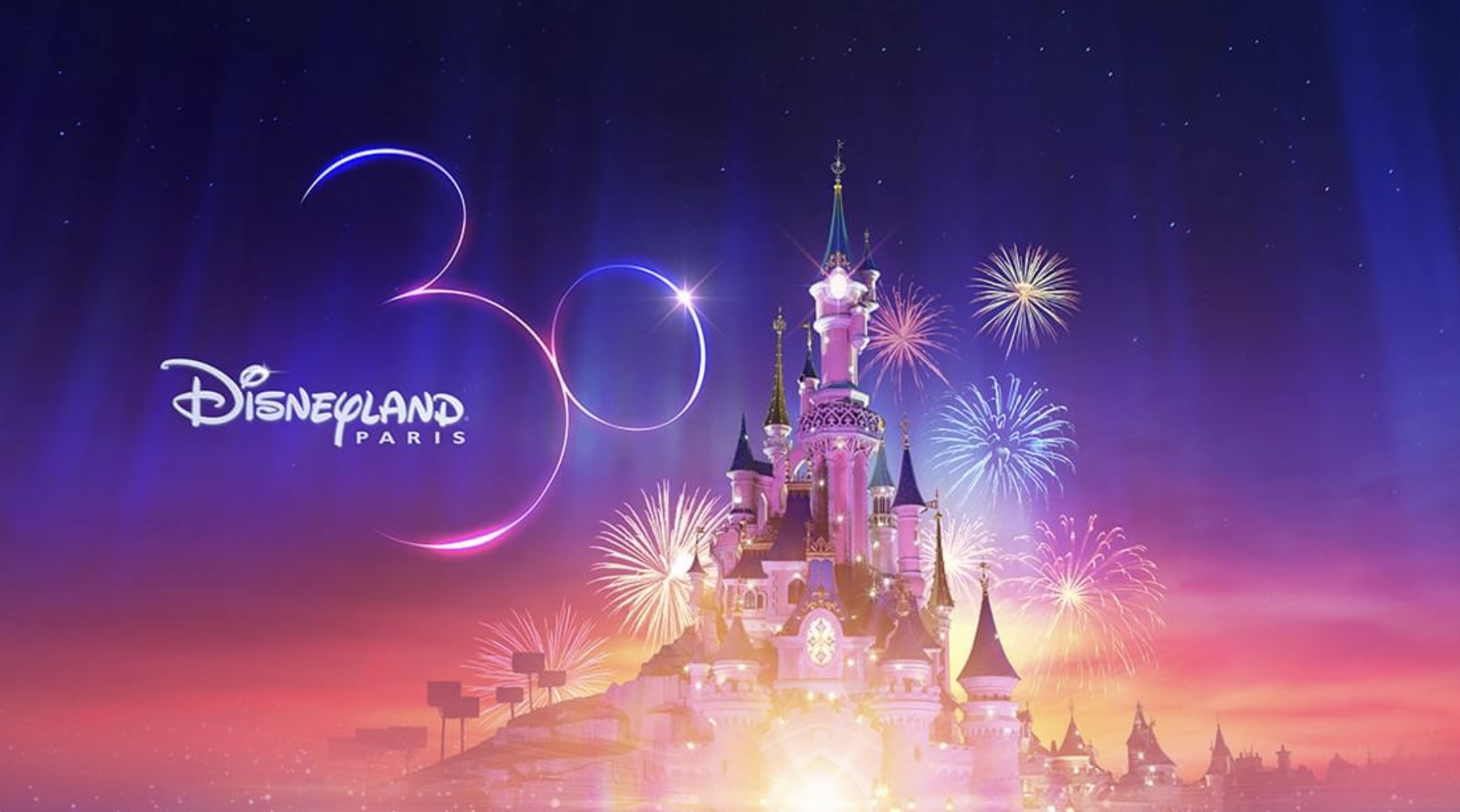 Programme de la soirée des 30 ans de Disneyland Paris