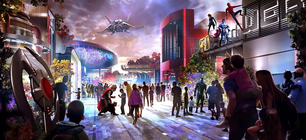 Que proposera l’Avengers Campus à Disneyland Paris ?