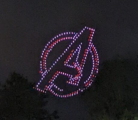 Drones au Campus Avengers à Disneyland Paris !