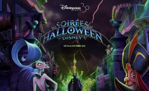 Soirées Halloween 2022 à Disneyland Paris !