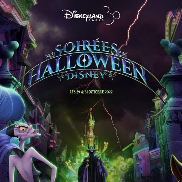 Soirées Halloween 2022 à Disneyland Paris !