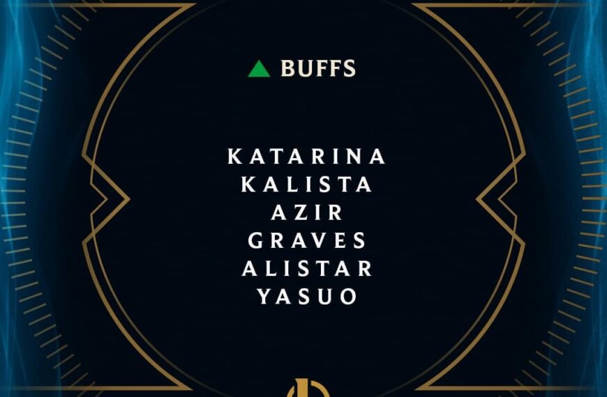 Découvrez les buffs et nerfs des champions du…