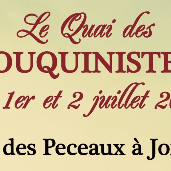Le Quai des Bouquinistes les 1er et 2 juillet 2023