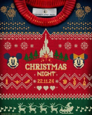 Soirée Christmas Night pour les Disneyland Pass Annuel !