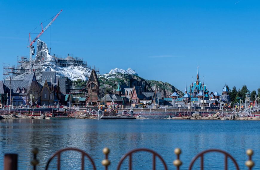 Avancement du land de la Reine des Neiges