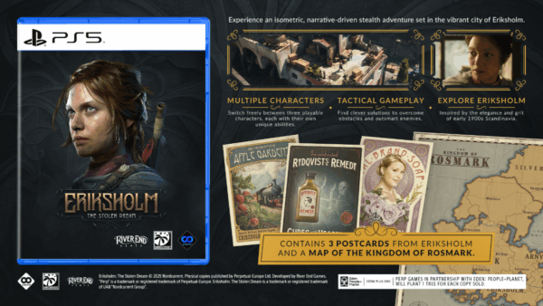 La version physique d’Eriksholm: The Stolen Dream est désormais disponible sur PS5