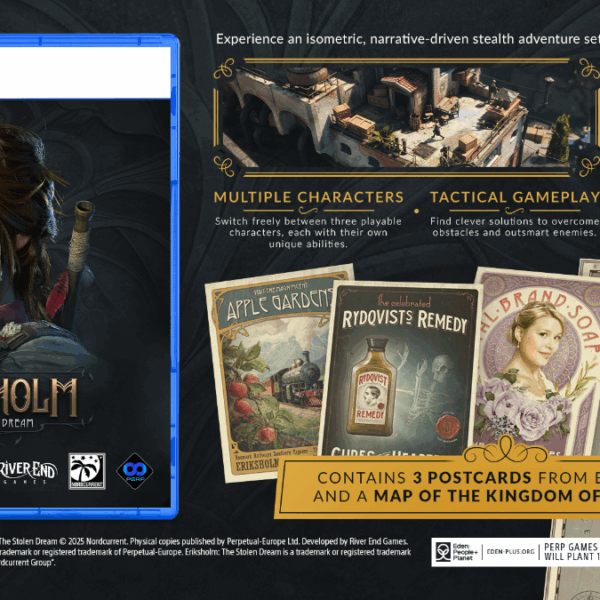 La version physique d&rsquo;Eriksholm: The Stolen Dream est…