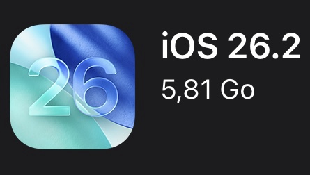 iOS 26.2 est sortie ! Voici les détails