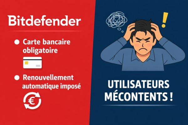 Bitdefender et l’obligation de carte bancaire : une pratique de plus en plus contestée