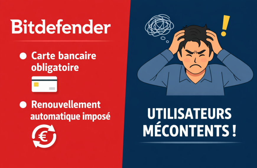 Bitdefender et l’obligation de carte bancaire : une…