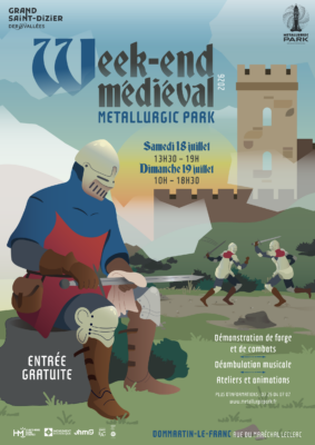 Week-end médiéval 2026 : plongez au cœur du Moyen Âge au Metallurgic Park